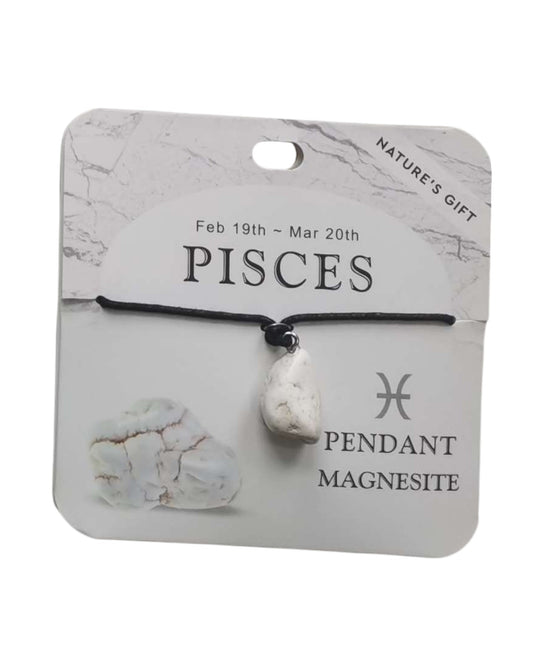 Magnesite- Pisces Pendant