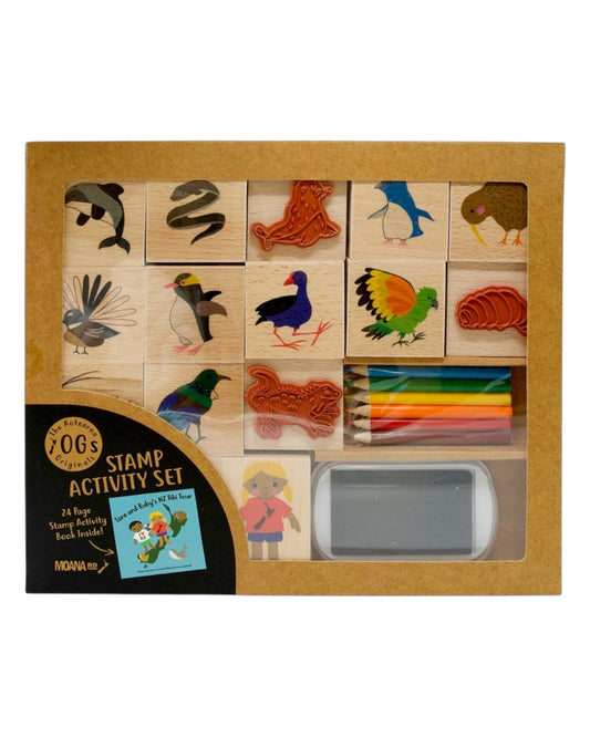 Stamp Kit - Tane and Ruby's NZ Tiki Tour