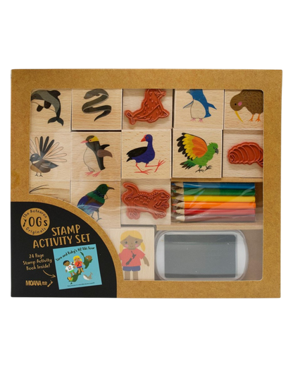Stamp Kit - Tane and Ruby's NZ Tiki Tour