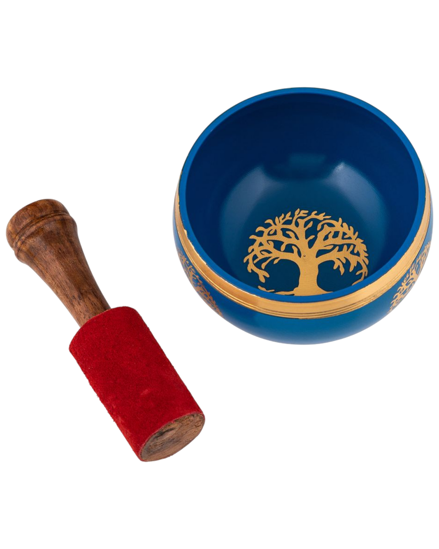 SINGING BOWL - Tree of Life Blue small