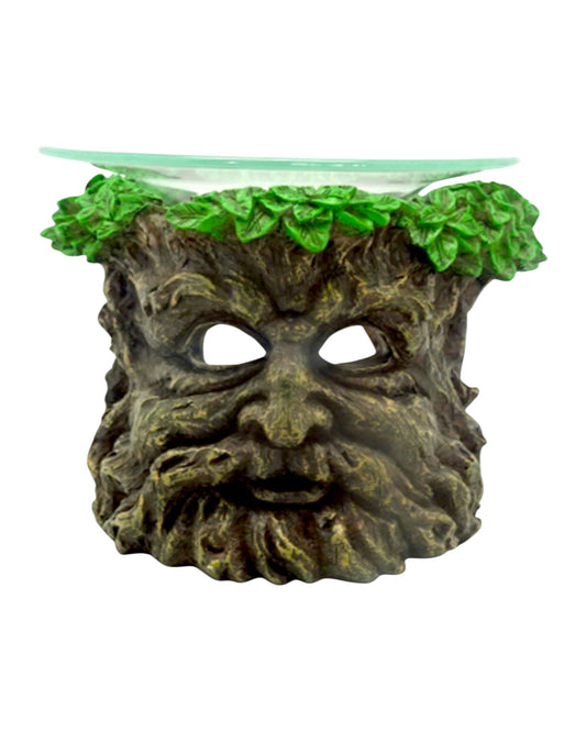 Green Man Stump Oil Burner