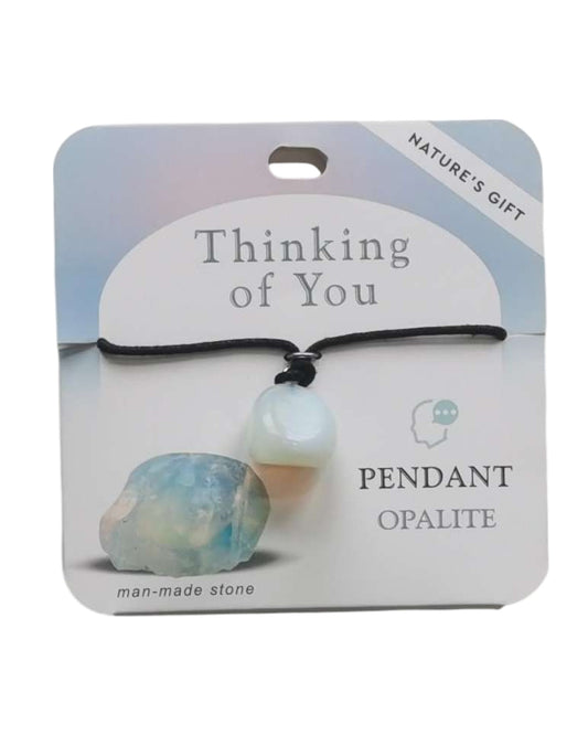 Opalite- Thinking of You Pendant