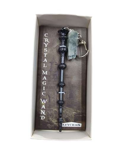 Crystal Magic Wand Keychain – Kyanite