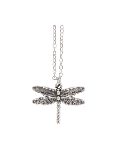 Dragonfly Necklace On Greetings Card