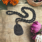 Obsidian Buddha Necklace