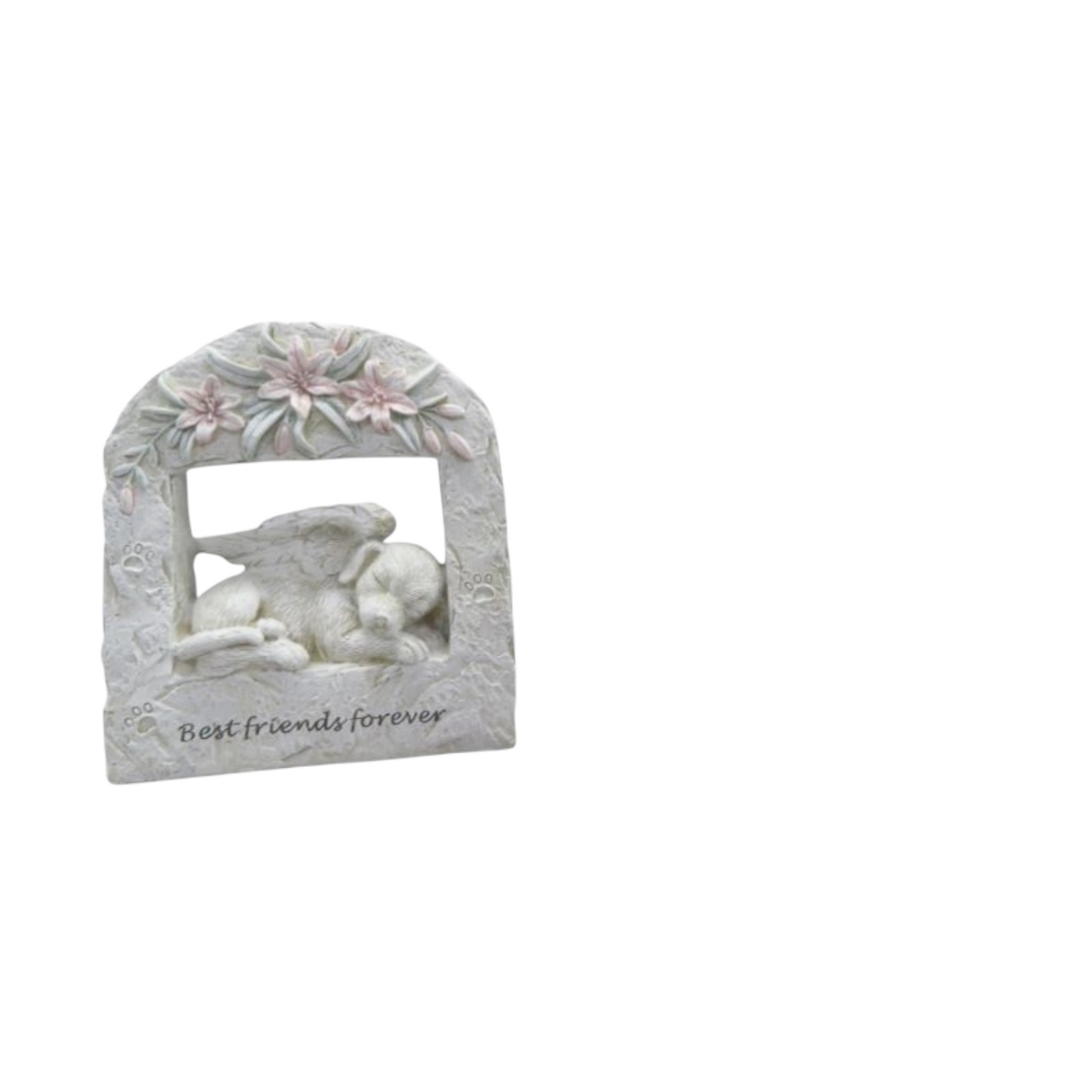 17cm Memorial Dog Stand Plaque