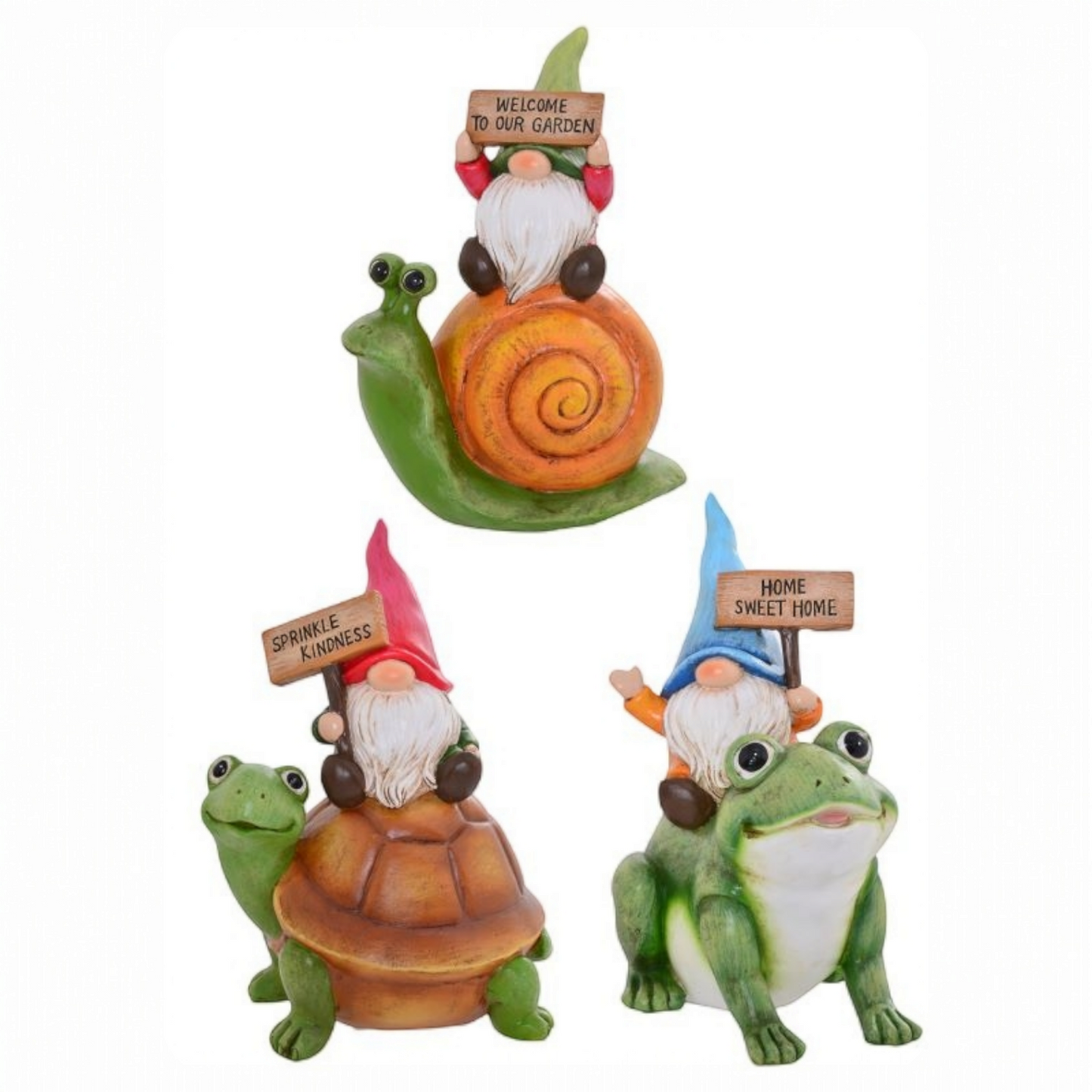 Garden Gnome on Animals