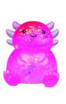 Squishy Glitter Axolotl