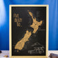 A2 Pin Cork NZ Map