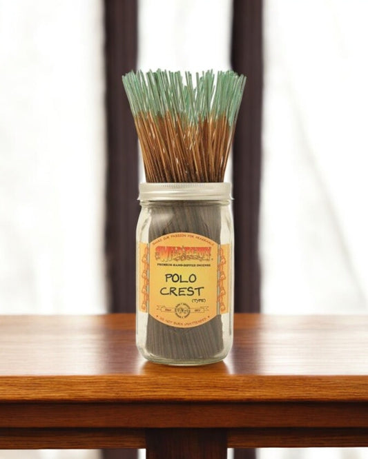 Polo Crest 11 Inch Incense