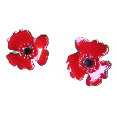 POPPIES STUD EARRINGS