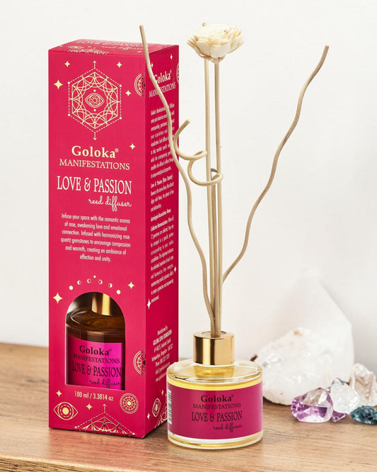 Love & Passion Rose & Rose Quartz Reed Diffuser