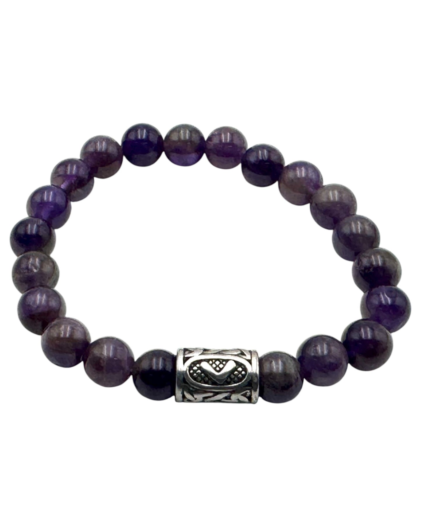Rune bracelet Amethyst Kenaz