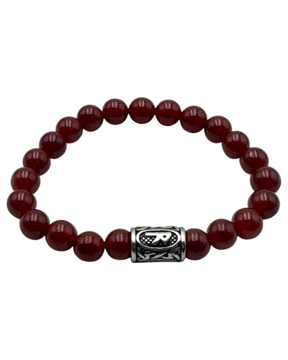 Rune bracelet Carnelian Raidho