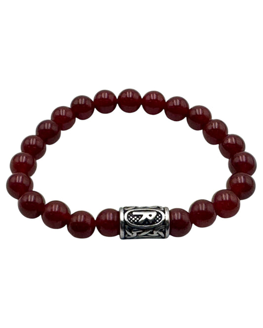 Rune bracelet Carnelian Raidho