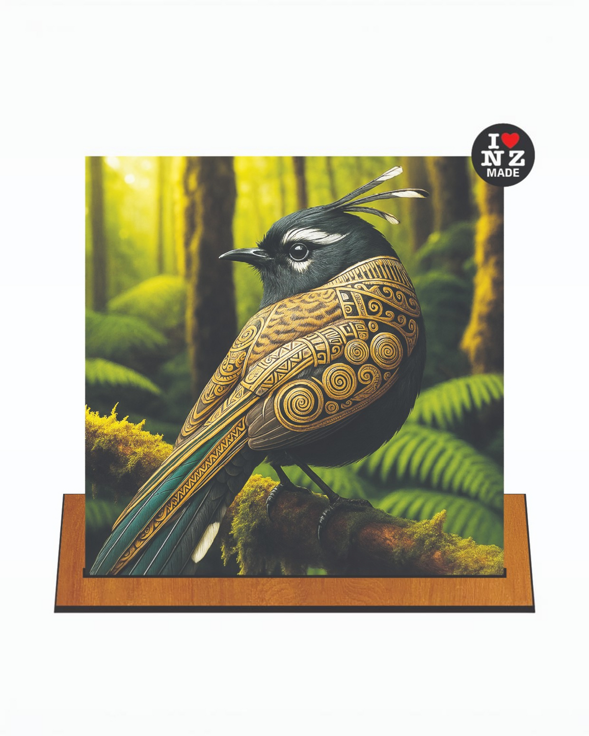 Square Acrylic Print -  Fantail