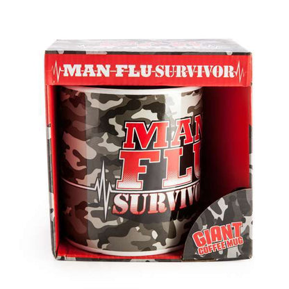 Man Flu Survivor Giant Mug