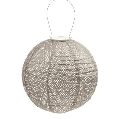 Lumiz Outdoor LED Solar Lantern - Round 30cm
