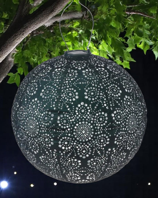 Lumiz Outdoor LED Solar Lantern - ROUND 40cm