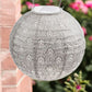 Lumiz Outdoor LED Solar Lantern - Round 20cm
