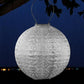 Lumiz Outdoor LED Solar Lantern - Round 30cm