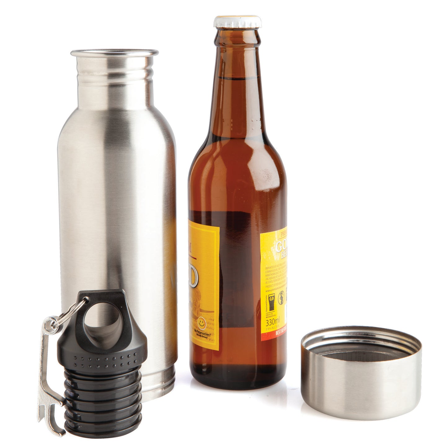 Stubby Cooler Flask