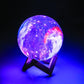 Galaxy Moon Touch Lamp