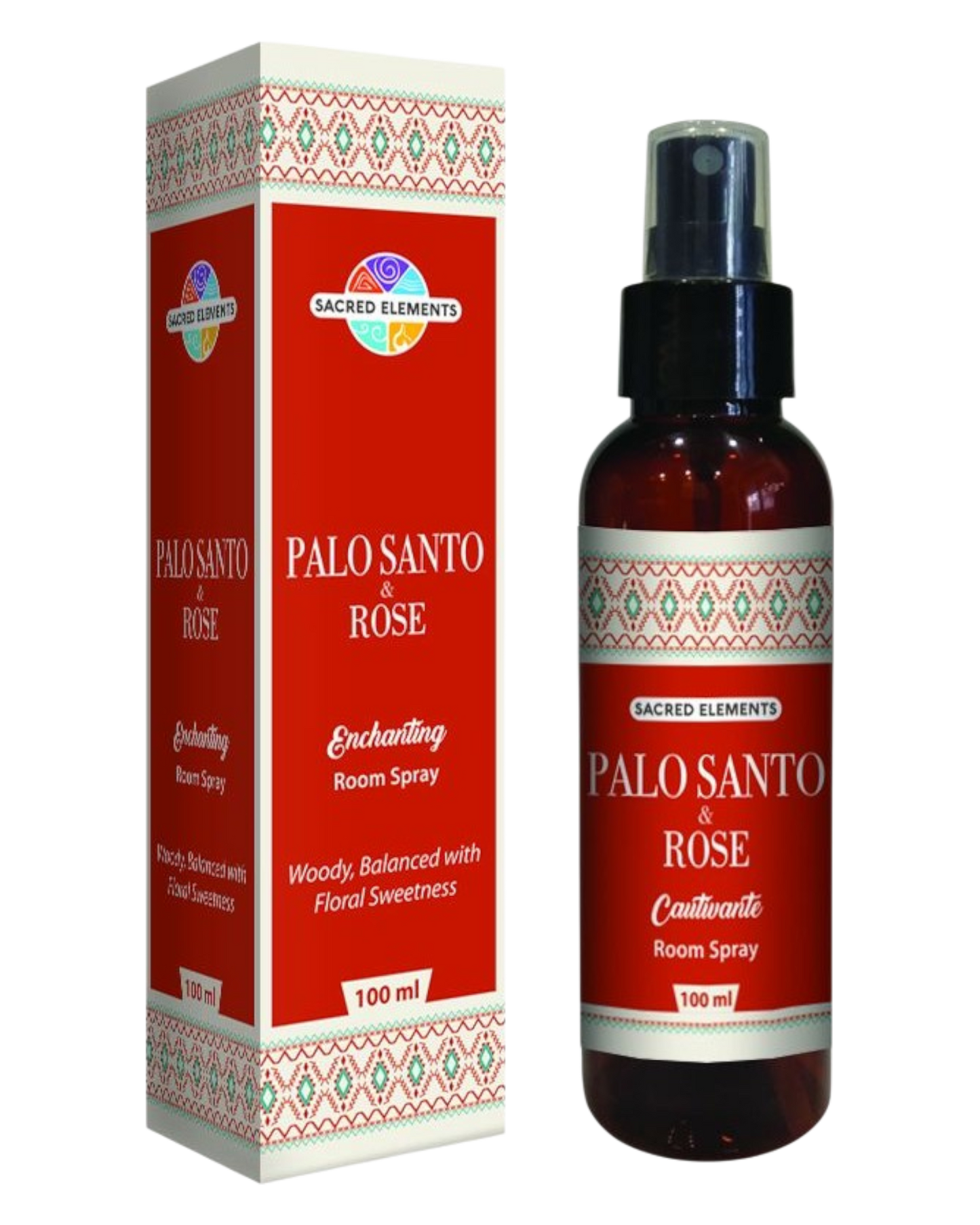 Sacred Elements Palo Santo Rose Room Spray