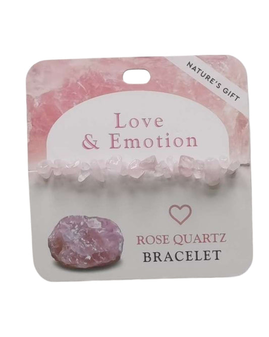 Rose Quartz- Love & Emotion Bracelet