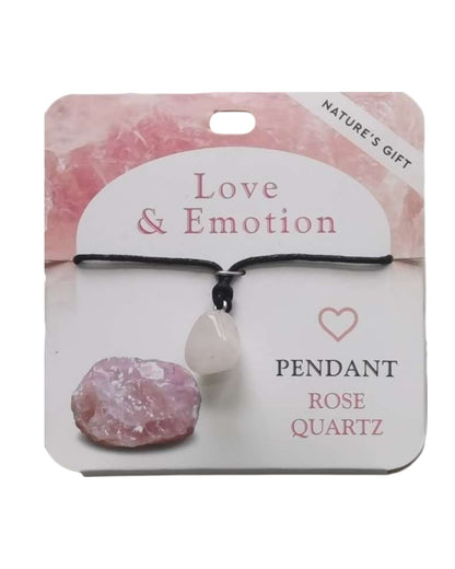 Rose Quartz- Love & Emotion Pendant