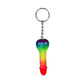 Rainbow Willy Keychain