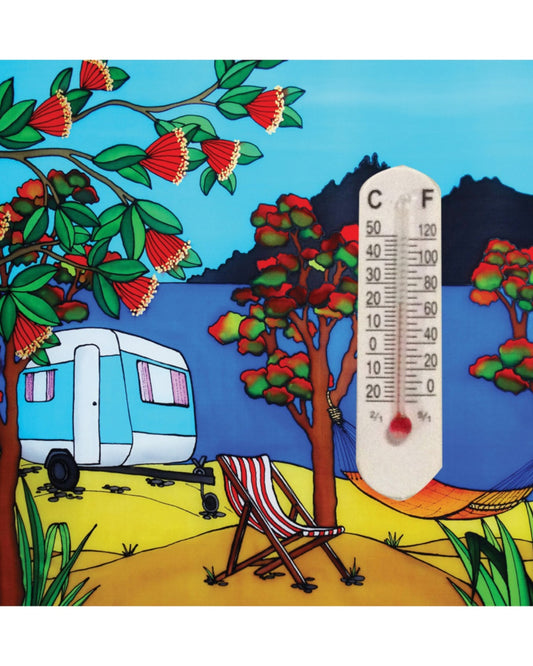 Caravan Thermometer Magnet - Jo May