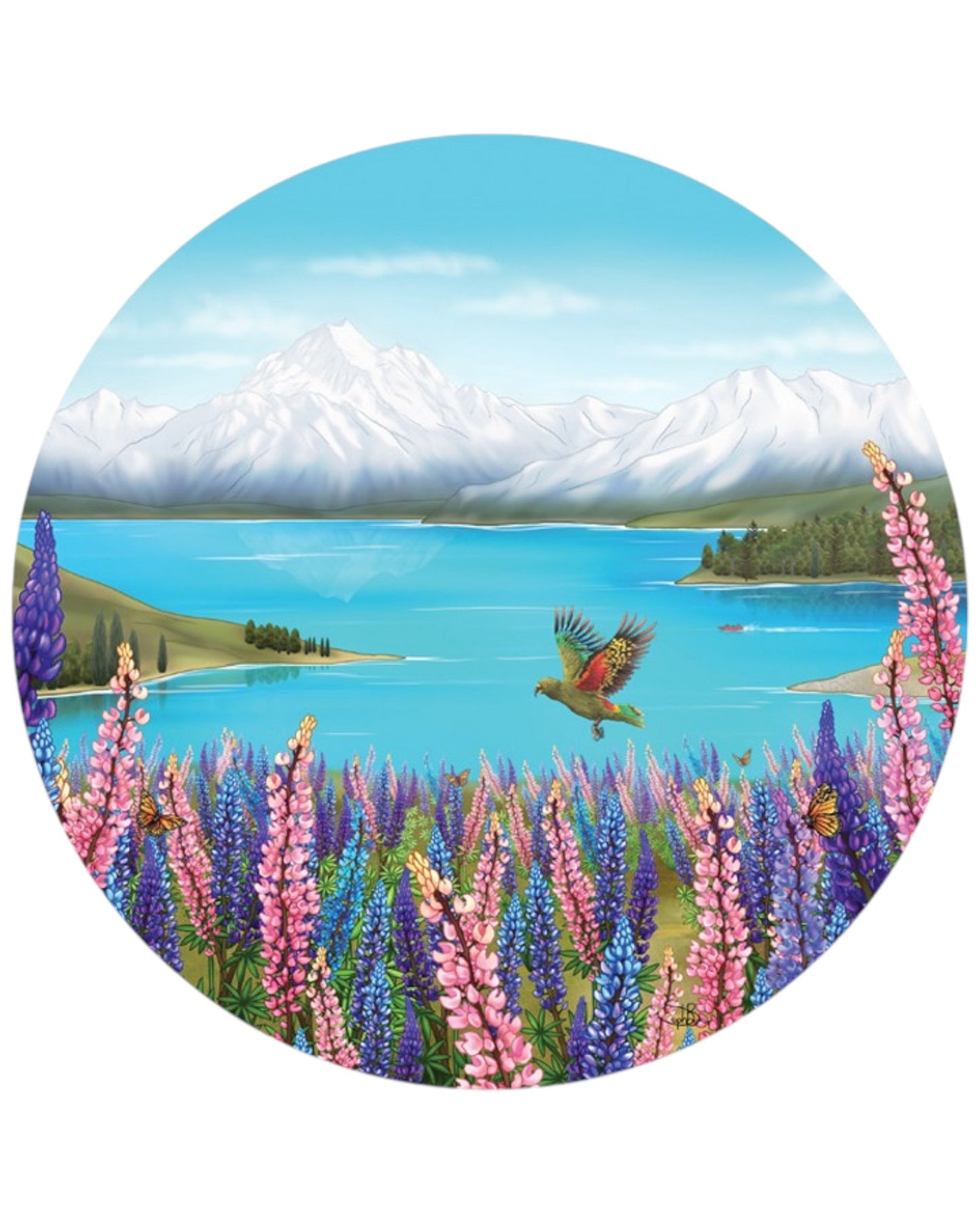 Lake Tekapo Trivet - Sophie Blokker