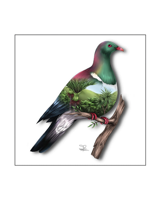 Kereru Ceramic 3D Tile - Sophie Blokker