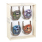 Set of 4 Elemental Stemless Wine Glasses by Anne Stokes NEW!