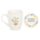 If Grandmas Were Flowers Floral Mug & Coaster Set NEW!