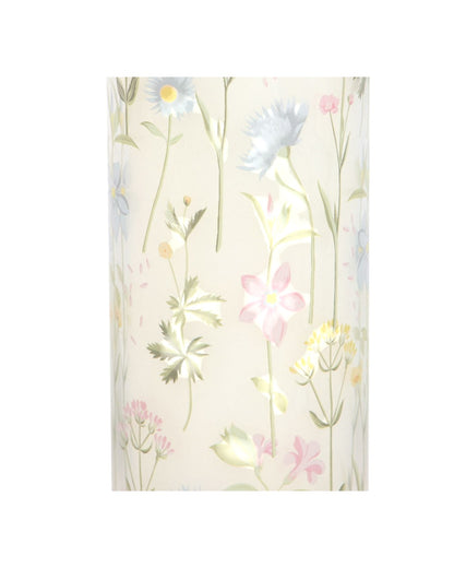 Floral Print Wildflower Tube Candle NEW!
