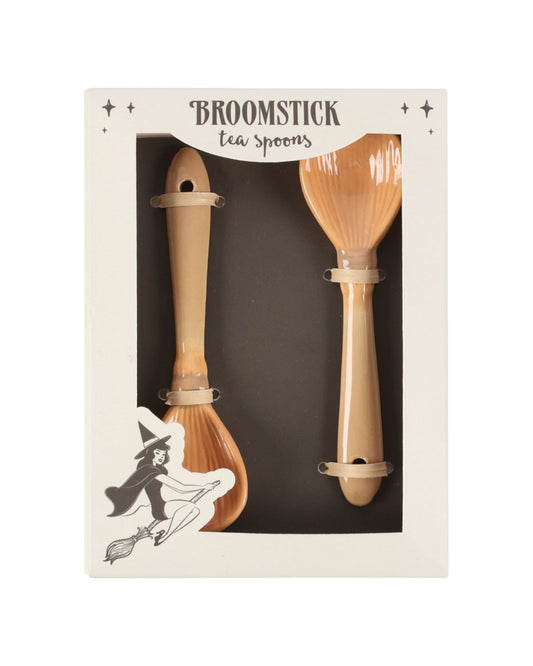 Broomstick Tea Spoon Set NEW!