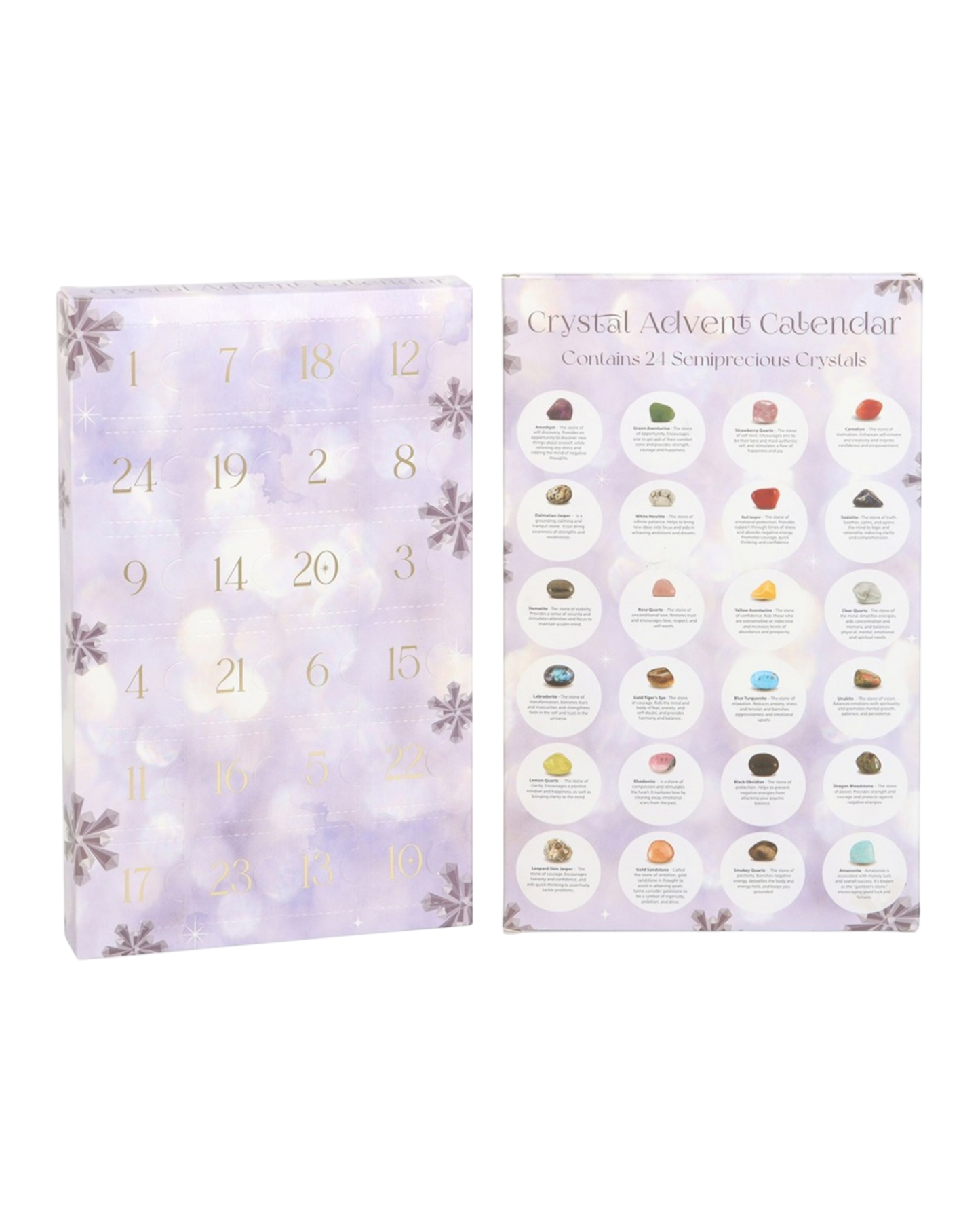 Gemstone Crystal Reward Calendar