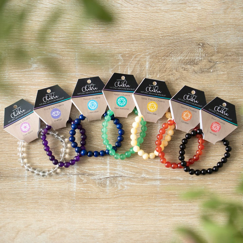 Gemstone Bracelets - Amethyst  - Third Eye Chakra