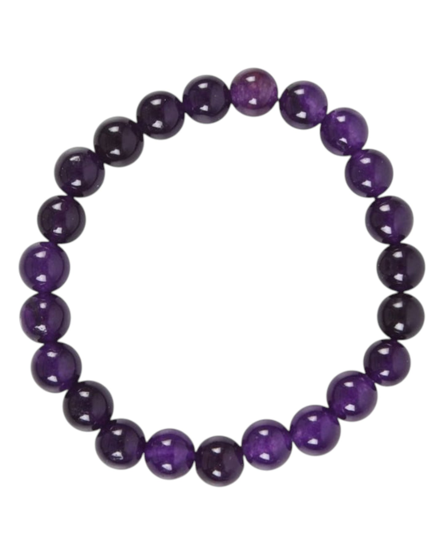 Gemstone Bracelets - Amethyst  - Third Eye Chakra