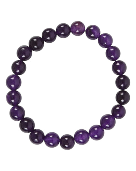 Gemstone Bracelets - Amethyst  - Third Eye Chakra