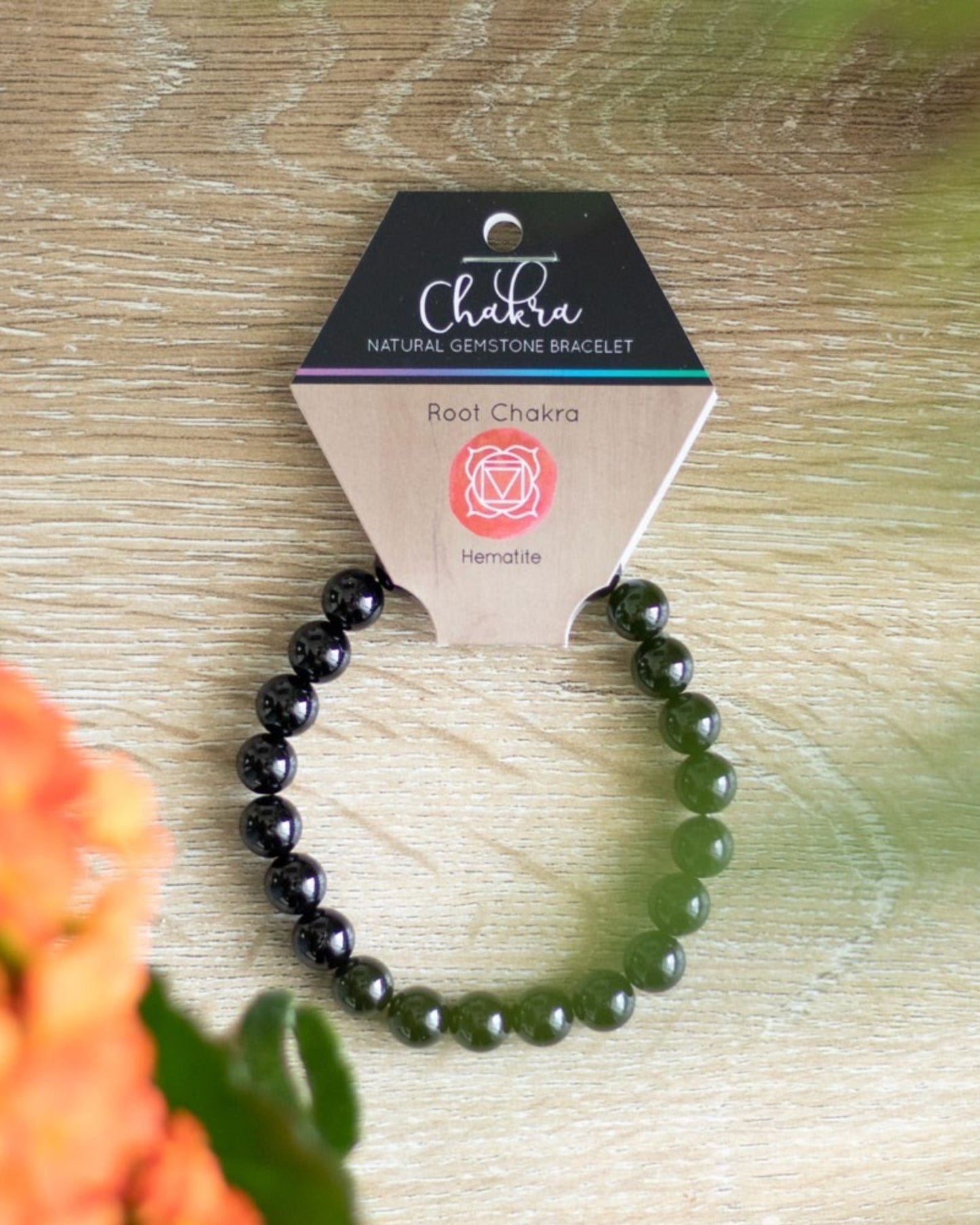 Gemstone Bracelets - Hematite - Root Chakra