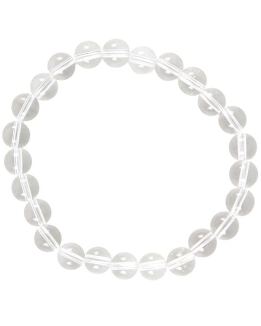 Gemstone Bracelets - Clear Quartz - Crown Chakra