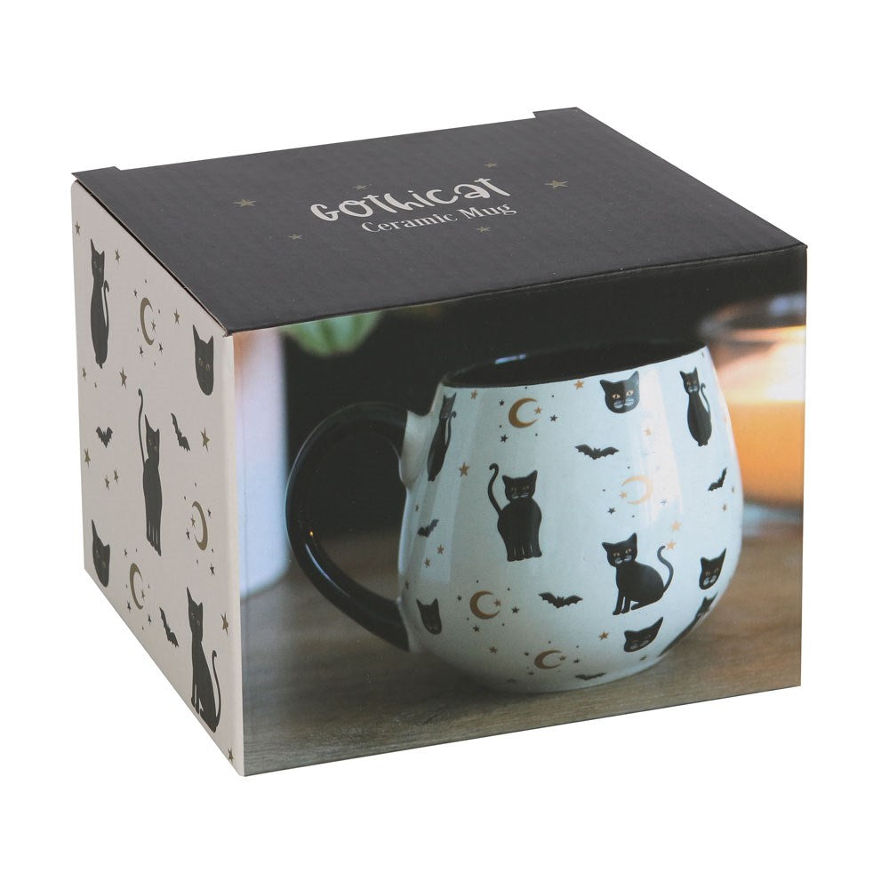 Gothicat Rounded Ceramic Mug