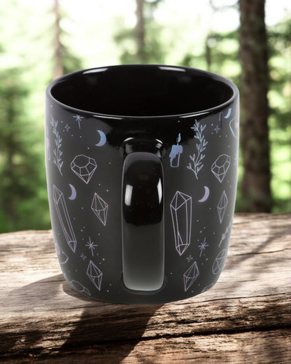 Crystal Witch Print Mug NEW