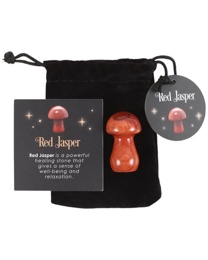 Jasper Magical Crystal Mushroom