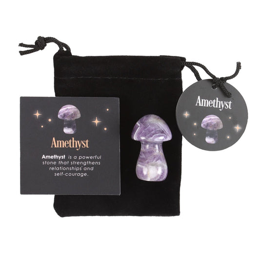 Amethyst Magical Crystal Mushroom