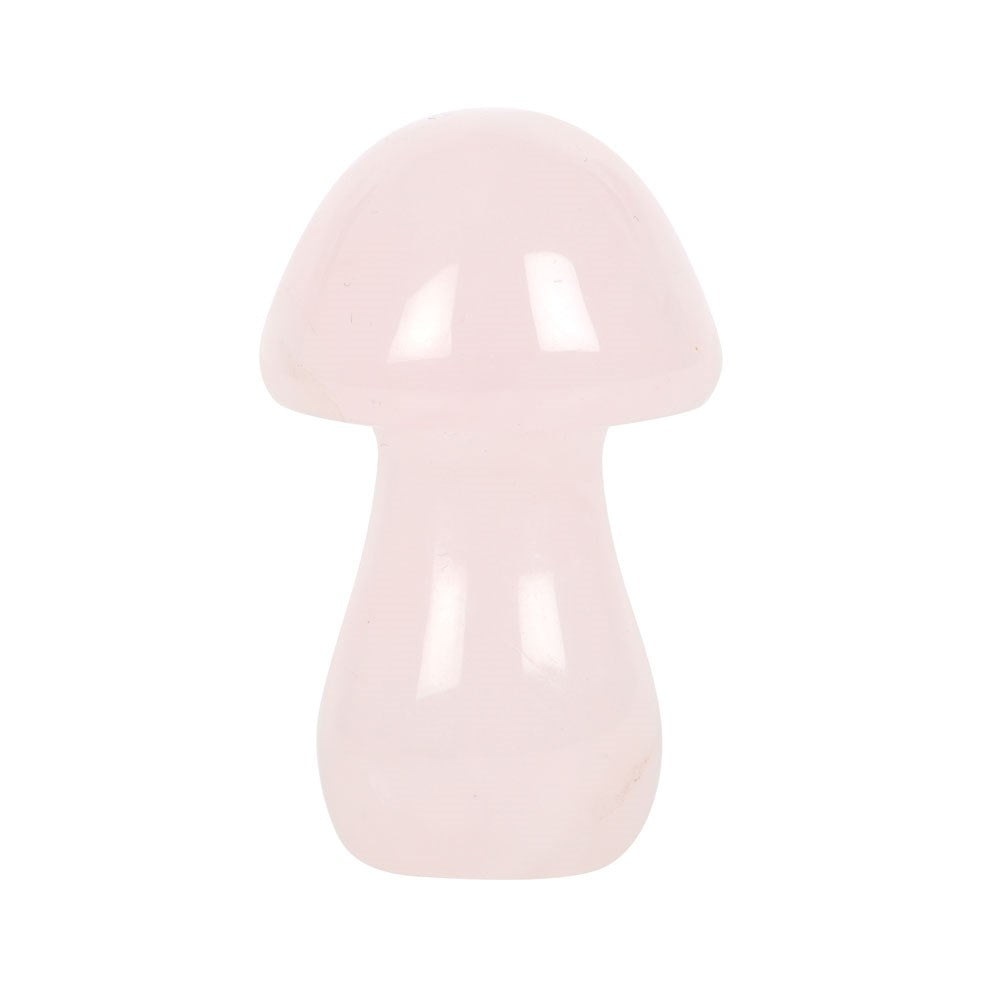 Rose Quartz Magical Crystal Mushroom