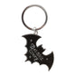 Bat Shit Crazy Metal Keyring NEW!